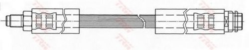 Furtun frana MERCEDES E-CLASS Combi (S210) (1996 - 2003) TRW PHB410 piesa NOUA