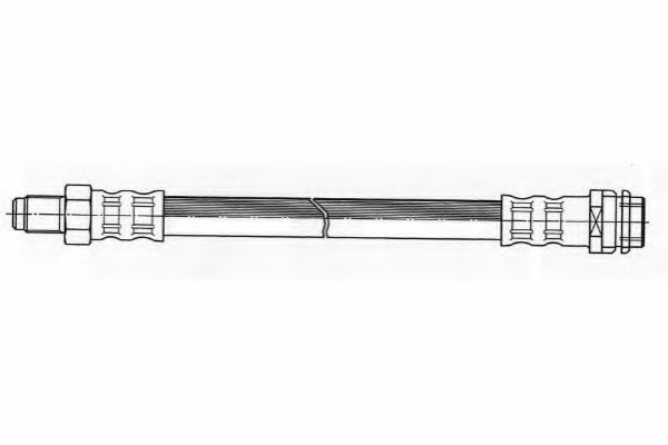 Furtun frana MERCEDES E-CLASS (W210) (1995 - 2003) FERODO FHY2297 piesa NOUA