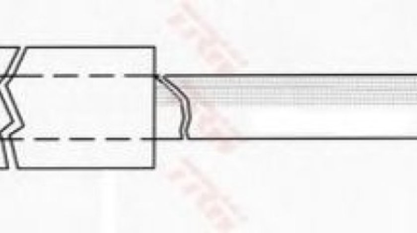 Furtun frana MERCEDES G-CLASS (W460) (1979 - 1993) TRW PHA247 piesa NOUA