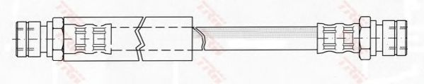 Furtun frana MERCEDES G-CLASS (W461) (1990 - 2016) TRW PHA247 piesa NOUA