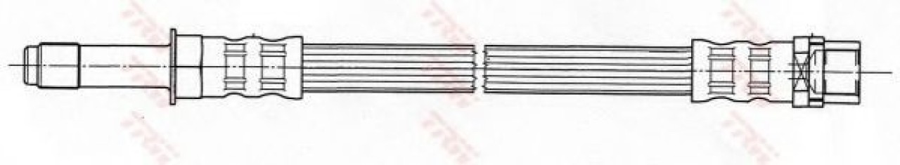 Furtun frana MERCEDES SPRINTER 4-t bus (904) (1996 - 2006) TRW PHB478 piesa NOUA