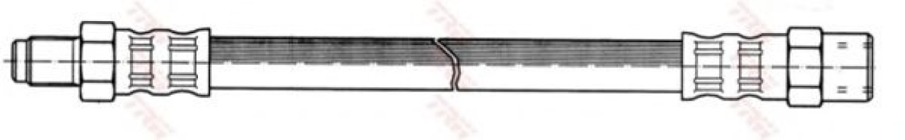 Furtun frana MERCEDES VITO bus (638) (1996 - 2003) TRW PHB445 piesa NOUA