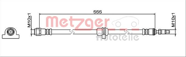 Furtun Frana Metzger Bmw 4112082