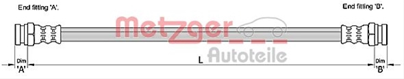 Furtun Frana Metzger Hyundai 4110215