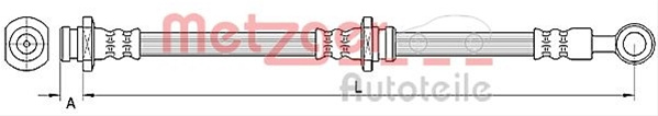 Furtun Frana Metzger Hyundai 4110670