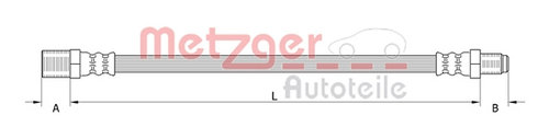 Furtun Frana Metzger Iveco 4111377