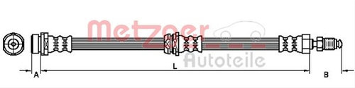 Furtun Frana Metzger Mazda 4110038