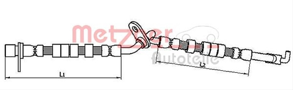 Furtun Frana Metzger Mazda 4110708