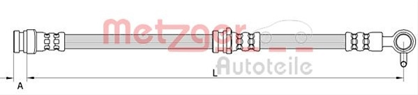 Furtun Frana Metzger Mazda 4111631