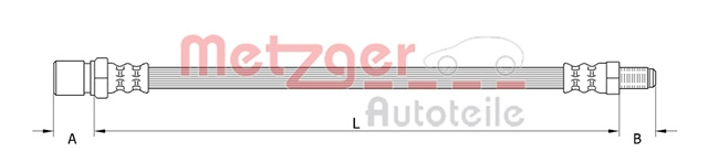 Furtun Frana Metzger Mitsubishi 4110545