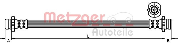 Furtun Frana Metzger Nissan 4111272