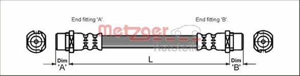 Furtun Frana Metzger Opel 4112824