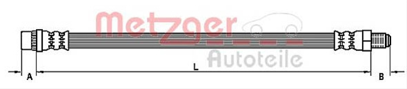 Furtun Frana Metzger Renault 4110109