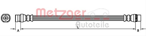 Furtun Frana Metzger Renault 4110214