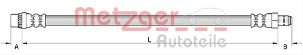 Furtun Frana Metzger Renault 4110930