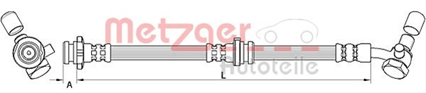 Furtun Frana Metzger Renault 4111581