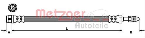 Furtun Frana Metzger Vw 4110120