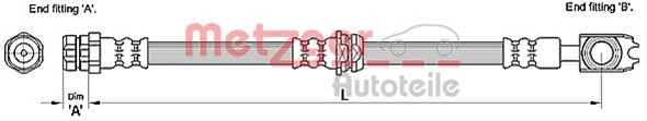 Furtun Frana Metzger Vw 4110247