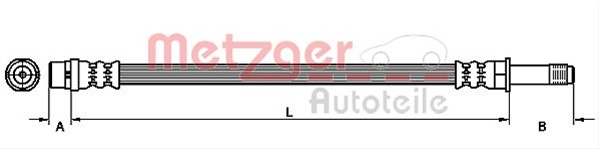 Furtun Frana Metzger Vw 4111092