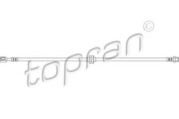 Furtun frana MINI MINI Cabriolet (R52) (2004 - 2007) TOPRAN 501 070 piesa NOUA