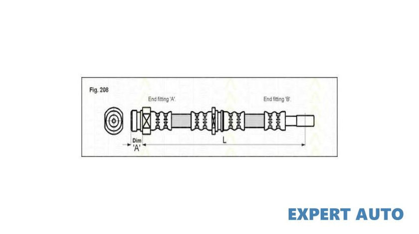 Furtun frana Mitsubishi CARISMA (DA_) 1995-2006 #2 03Q58910