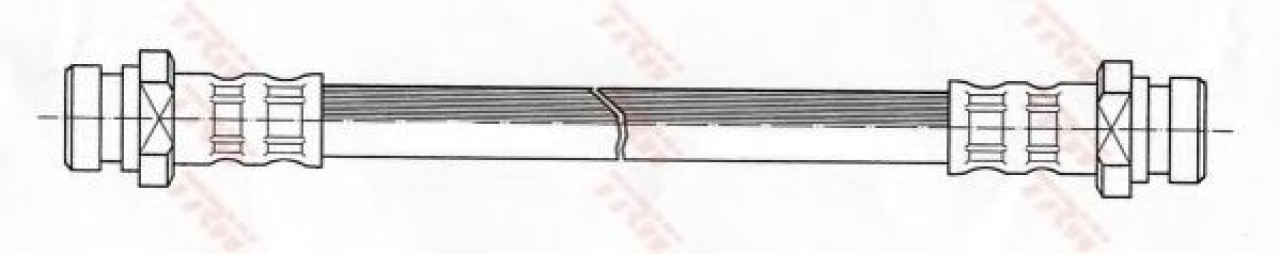Furtun frana MITSUBISHI CARISMA (DA) (1995 - 2006) TRW PHA427 piesa NOUA