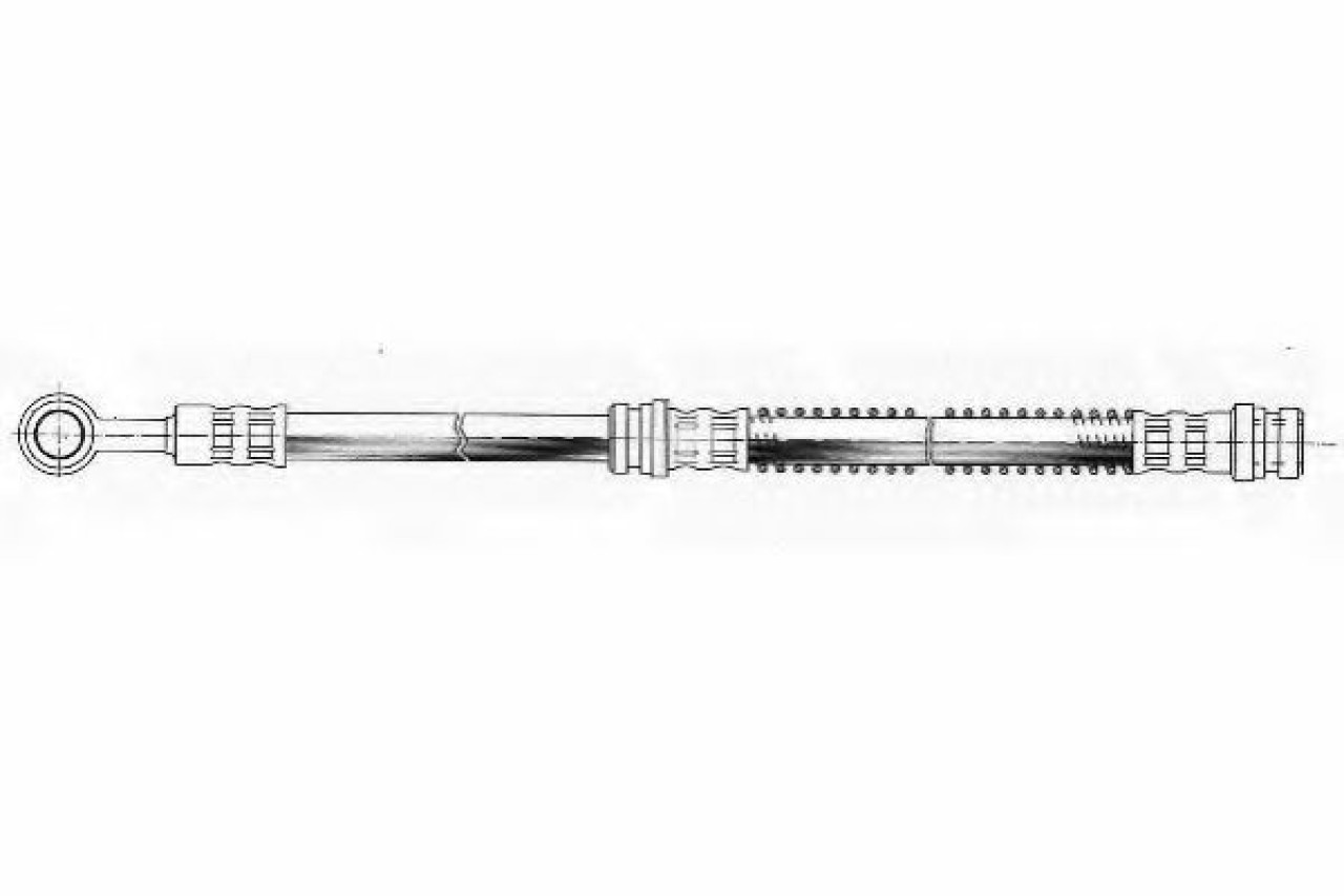 Furtun frana MITSUBISHI CARISMA (DA) (1995 - 2006) FERODO FHY2220 piesa NOUA