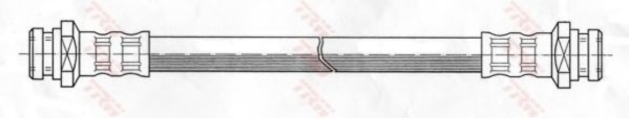Furtun frana MITSUBISHI L 200 (K7, K6) (1996 - 2007) TRW PHA438 piesa NOUA