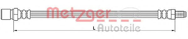 Furtun frana MITSUBISHI LANCER Combi (CS) (2003 - 2008) METZGER 4110641 piesa NOUA