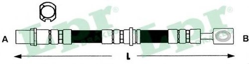 Furtun frana MITSUBISHI OUTLANDER I (CU) (2001 - 2006) LPR 6T46793 piesa NOUA