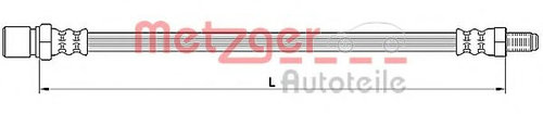 Furtun frana MITSUBISHI OUTLANDER I (CU) (2001 - 2006) METZGER 4110641 piesa NOUA
