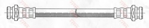 Furtun frana MITSUBISHI PAJERO II Canvas Top (V2_W, V4_W) (1990 - 2000) TRW PHA438 piesa NOUA