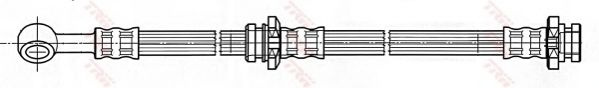 Furtun frana NISSAN PRIMERA Break (WP11) (1996 - 2002) TRW PHD497 piesa NOUA