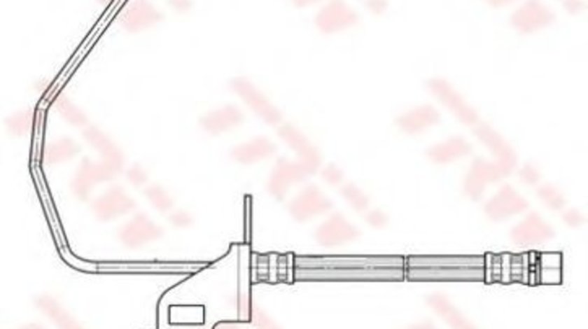 Furtun frana OPEL ASTRA F Combi (51, 52) (1991 - 1998) TRW PHD563 piesa NOUA