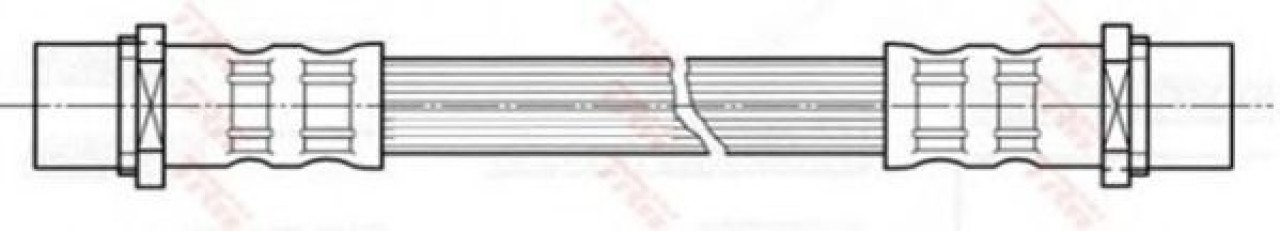 Furtun frana OPEL ASTRA G Cabriolet (F67) (2001 - 2005) TRW PHA419 piesa NOUA