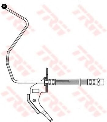 Furtun frana OPEL ASTRA G Cabriolet (F67) (2001 - 2005) TRW PHD564 piesa NOUA