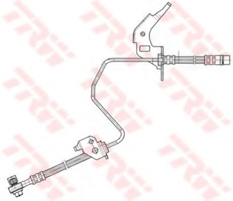 Furtun frana OPEL ZAFIRA TOURER C (P12) (2011 - 2016) TRW PHD567 piesa NOUA