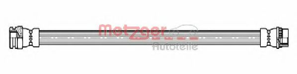 Furtun frana PEUGEOT 307 (3A/C) (2000 - 2016) METZGER 4111143 piesa NOUA