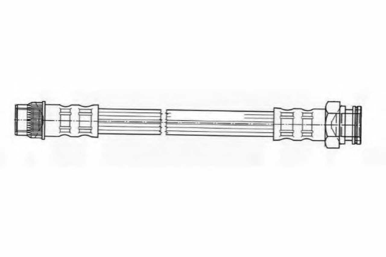 Furtun frana PEUGEOT 307 SW (3H) (2002 - 2016) FERODO FHY2251 piesa NOUA