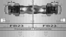 Furtun frana PEUGEOT 406 (8B) (1995 - 2005) MALO 8...