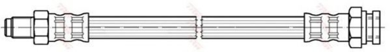 Furtun frana PEUGEOT BOXER caroserie (230L) (1994 - 2002) TRW PHB289 piesa NOUA
