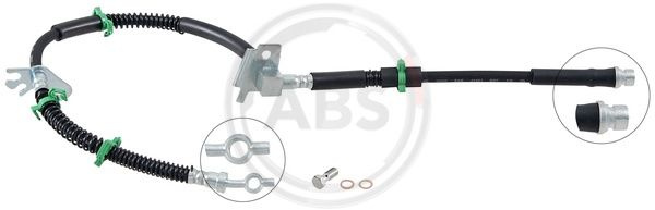 Furtun frana punte fata (SL6693 ABS) LAND ROVER