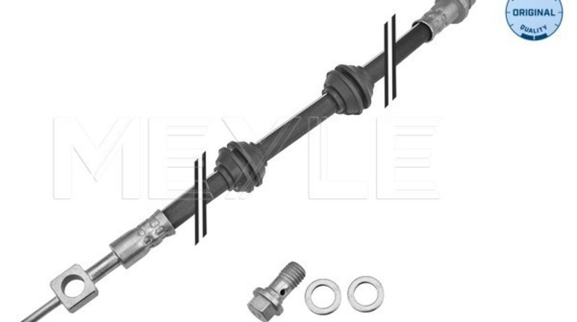 Furtun frana puntea spate (53145250004S MEYLE) LAND ROVER