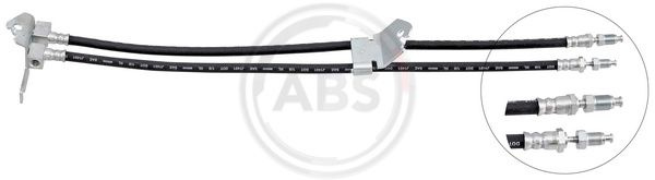 Furtun frana puntea spate (SL7052 ABS) FORD