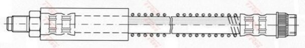 Furtun frana RENAULT CLIO III (BR0/1, CR0/1) (2005 - 2012) TRW PHB449 piesa NOUA