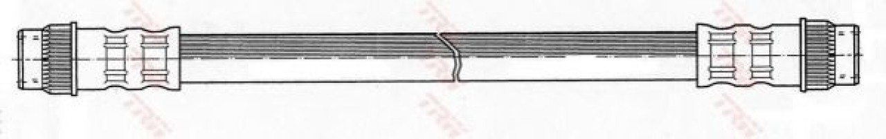 Furtun frana RENAULT CLIO III (BR0/1, CR0/1) (2005 - 2012) TRW PHA395 piesa NOUA