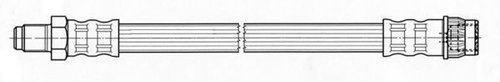 Furtun frana RENAULT KANGOO Express (FC0/1) (1997 - 2007) FERODO FHY2309 piesa NOUA