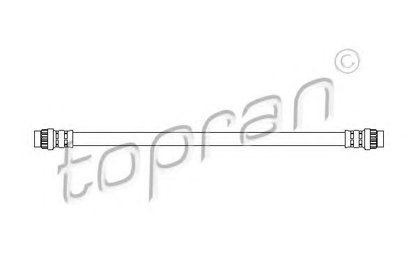Furtun frana RENAULT MEGANE I (BA0/1) (1995 - 2004) TOPRAN 700 213 piesa NOUA