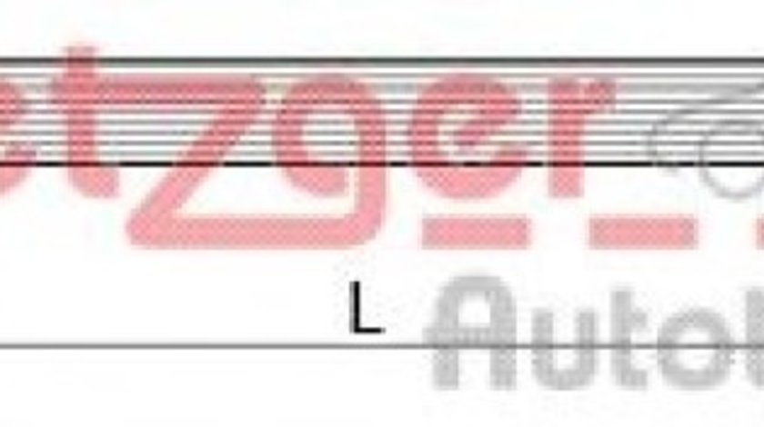 Furtun frana RENAULT MEGANE II Limuzina (LM0/1) (2003 - 2016) METZGER 4110372 piesa NOUA