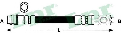 Furtun frana SEAT LEON (1M1) (1999 - 2006) LPR 6T46734 piesa NOUA